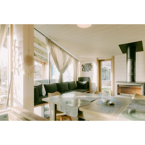 Bedroom in sunlight