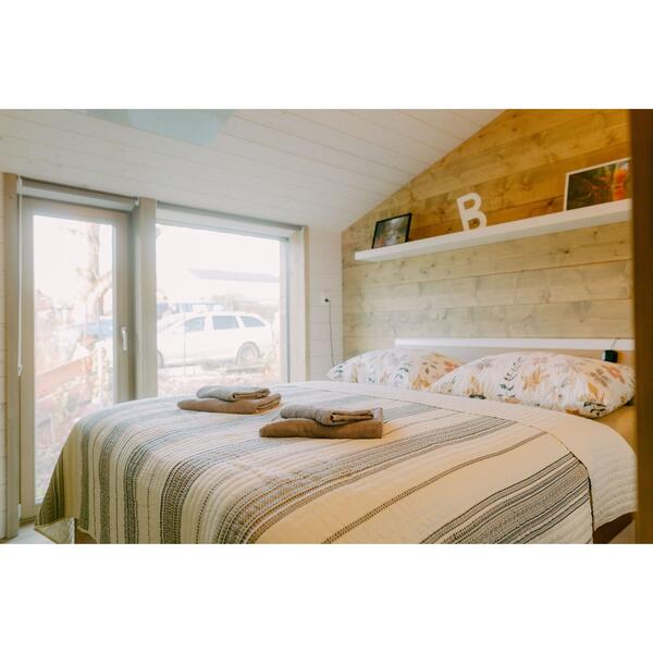 Bedroom with window view